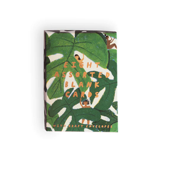 House Plants - Mini Card - Set Of 8