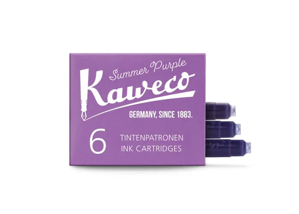 Kaweco Ink Cartridges Purple 6-Pack