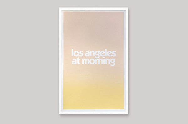 Artist Studio Edition: Los Angeles at Morning Poster
