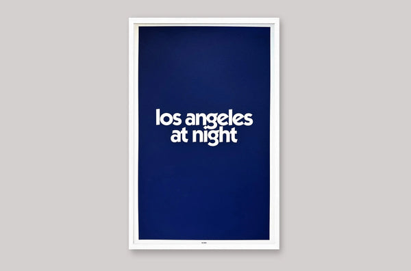 Artist Studio Edition: Los Angeles at Night Poster