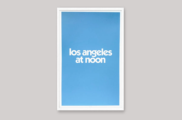 Artist Studio Edition: Los Angeles at Noon Poster