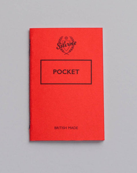 Silvine | Pocket Notebook | Set of 3