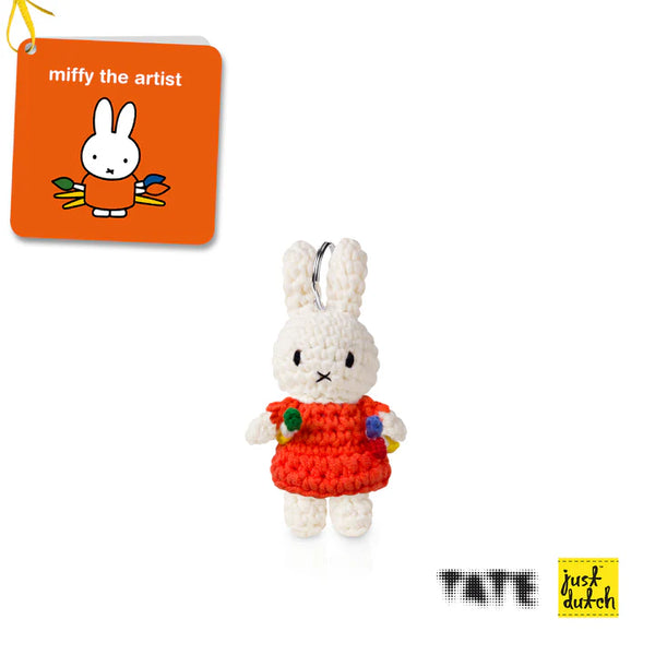 Miffy Keychain:  Artist Dress