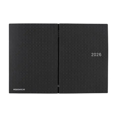 Hobonichi Techo 2026 HON A6 : Black Gingham