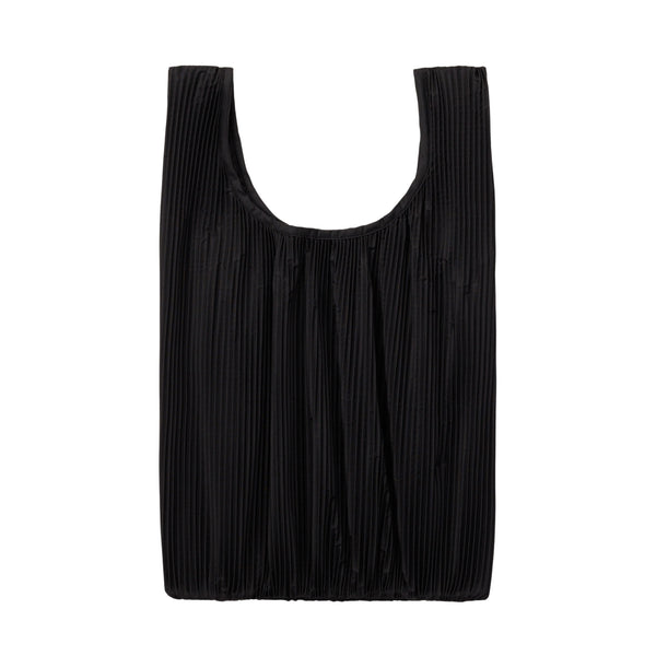 Pleated Baggu - Black