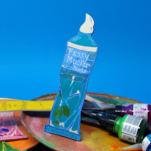 Fessy Mucker Bookmarks: Cornflower