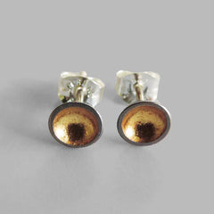 Full Moon Stud Earrings