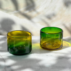 Hand Blown Wine Cocktail Glass - Verdarillo - Small - 6oz