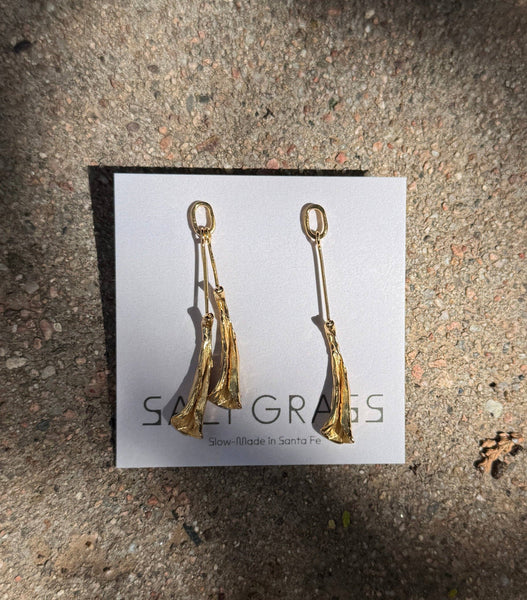 Belladonna Earrings: Gold Plated