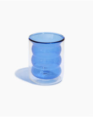 Double Wall Groovy Cup: Blue