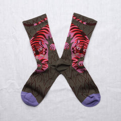 TG1-01 | Tiger Socks - Gray