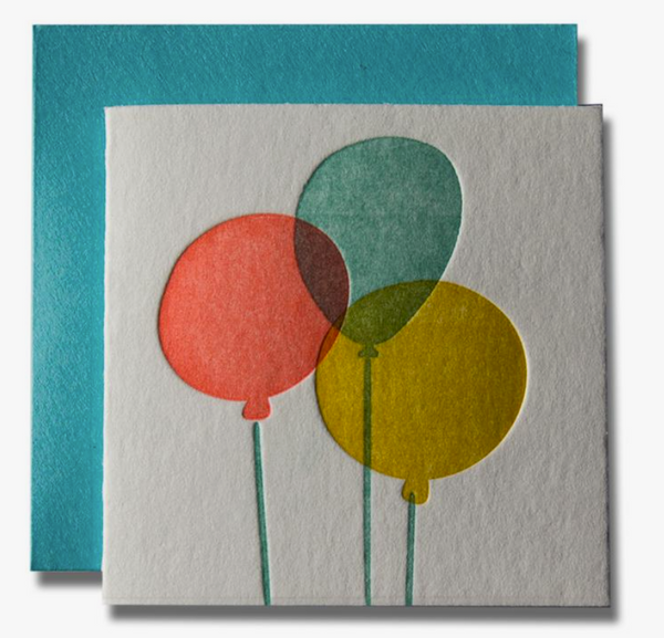 Balloons Tiny Card