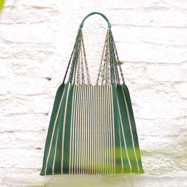 Las Rayas Tote - Verde (Green)