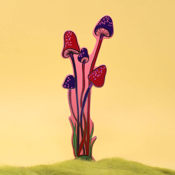 Mushroom Bookmark: Apricot