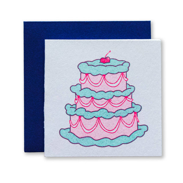 Tiered Cake Tiny Card