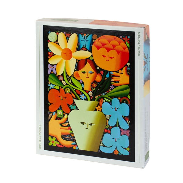 Self Portrait As A Florist Puzzle (500 piece)