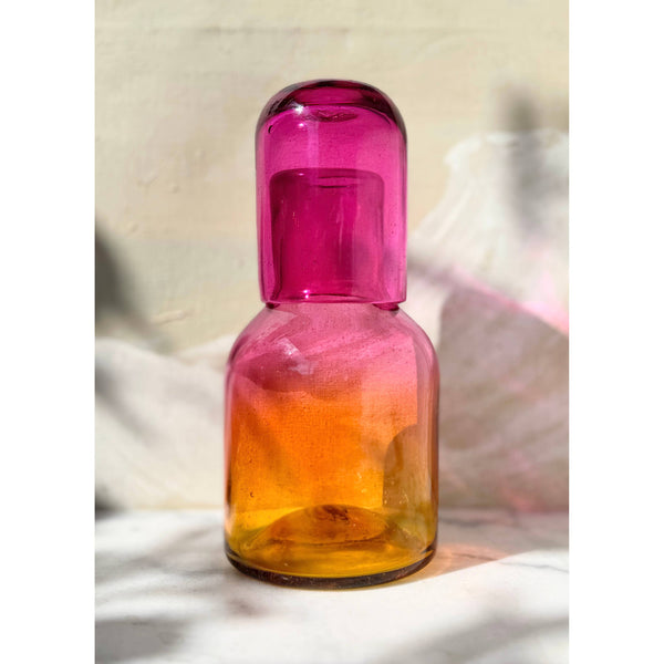 Amarosa Glass Carafe Bottle Set