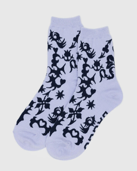 Baggu Crew Socks - Western Cut-Outs