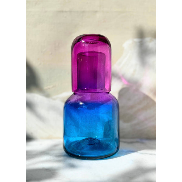 Rosazul Glass Carafe Bottle Set