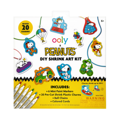 Peanuts: D.I.Y. Shrink Art Kit & 6 Mini Paint Markers