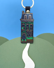 Dolls House Keyring: Black