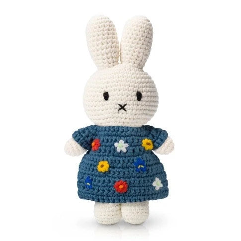Miffy in Van Gogh Flowers Dress