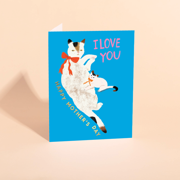 CAT MAMA - Mother's Day Notecard
