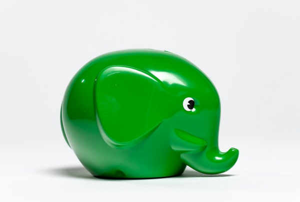 Green Elephant Coin Bank SM