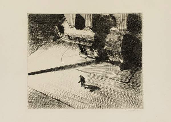 G70 Postcard Edward Hopper, Night Shadows