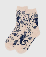 Mermaid   -  Crew Sock Baggu