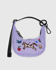 Baggu Embroidered Pony Crescent Bag Charm