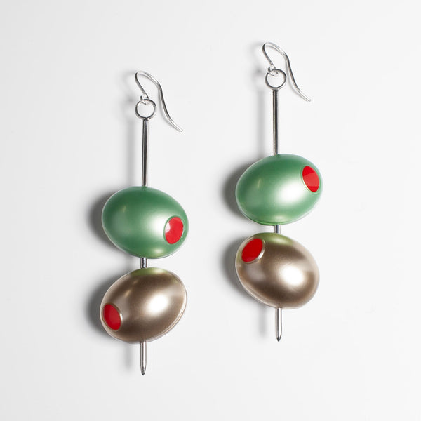 Olive Cocktail Earrings