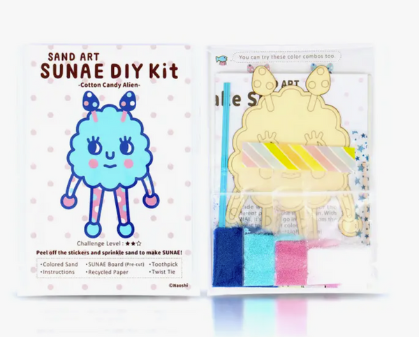 Sand Art: Cotton Candy Alien - DIY Kit