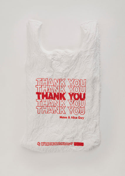G70 Postcard Analia Saban, THANK YOU  Have a Nice Day Plastic Bag