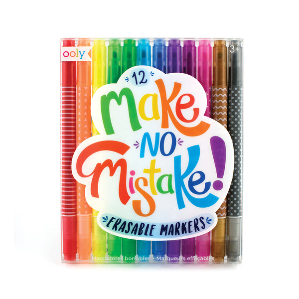 Make No Mistake! Erasable Markers -Set of 12