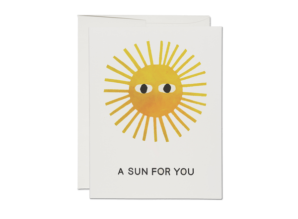 A Sun For You Friendship Notecard
