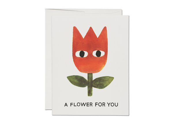 A Flower For You Notecard