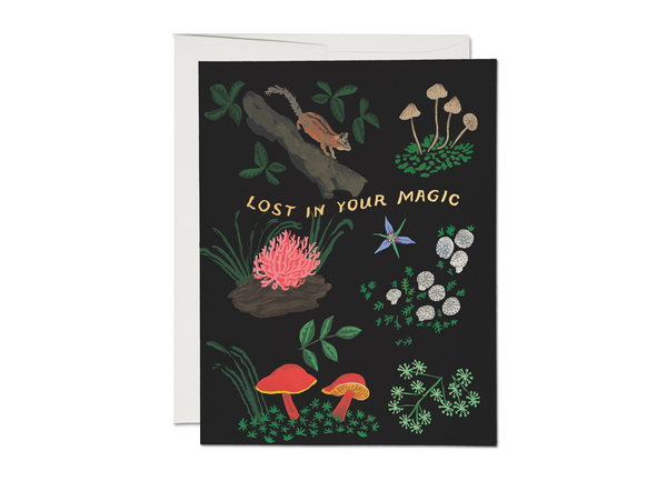 Lost In Your Magic Notecard
