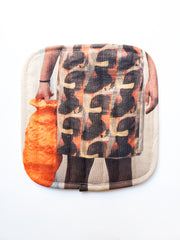 CarWash Collective: Pot Holder with Orange Vase