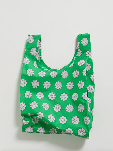 Baggu: Green Daisy Baggu Reusable Bag