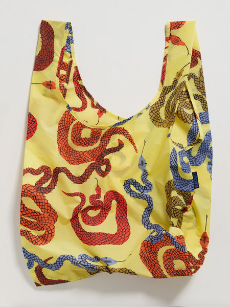 Baggu: Yellow Snakes Standard Reusable Bag