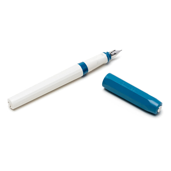 Kaweco: Perkeo Blue + White Fountain Pen