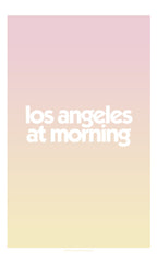 Los Angeles at Morning Poster
