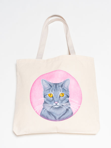Linda Stark: Ray Cat Tote Bag