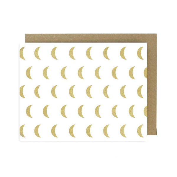 Notecard Gold Moons