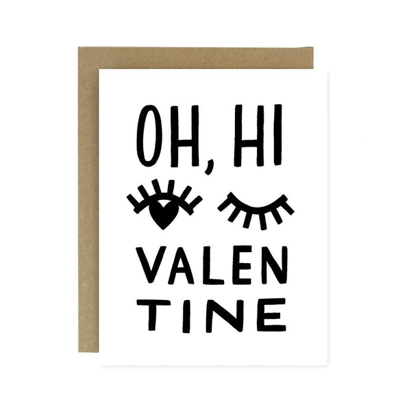 Oh Hi Valentine Notecard