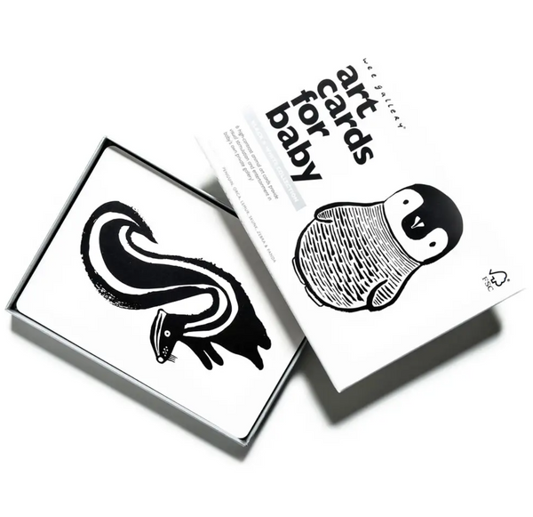 For Baby - Black and White Art Cards