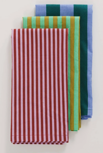 Baggu: Reusable Cloth Set - Afternoon Stripes
