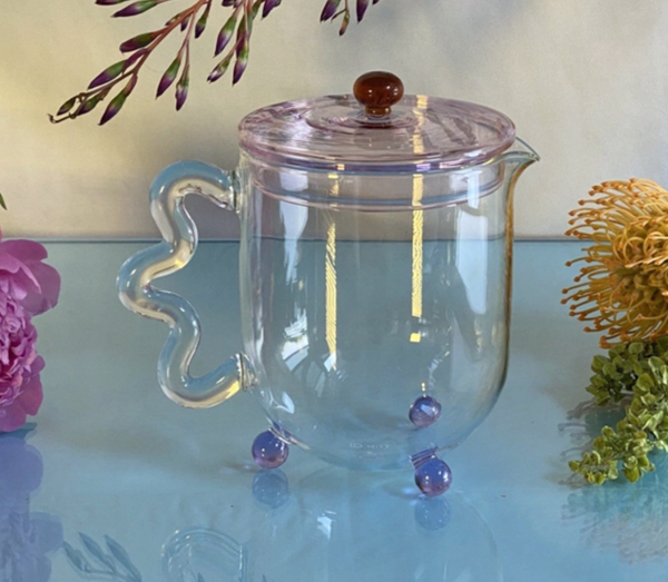 The Qi: Bloom Glass Teapot
