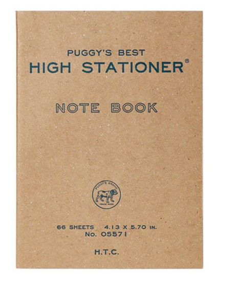 Puggy's Best Pocket Notebook/ Small Blue